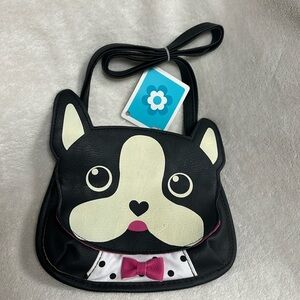 Girls' Dog Face Crossbody Purse NWT